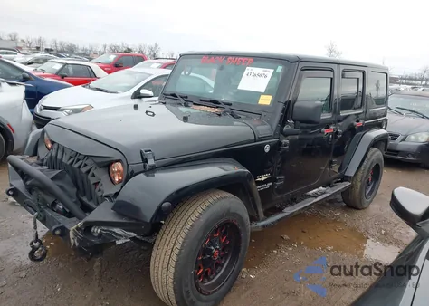 2013 Jeep Wrangler Unlimited Sahara from USA, damaged, VIN 1C4BJWEG1DL619547
